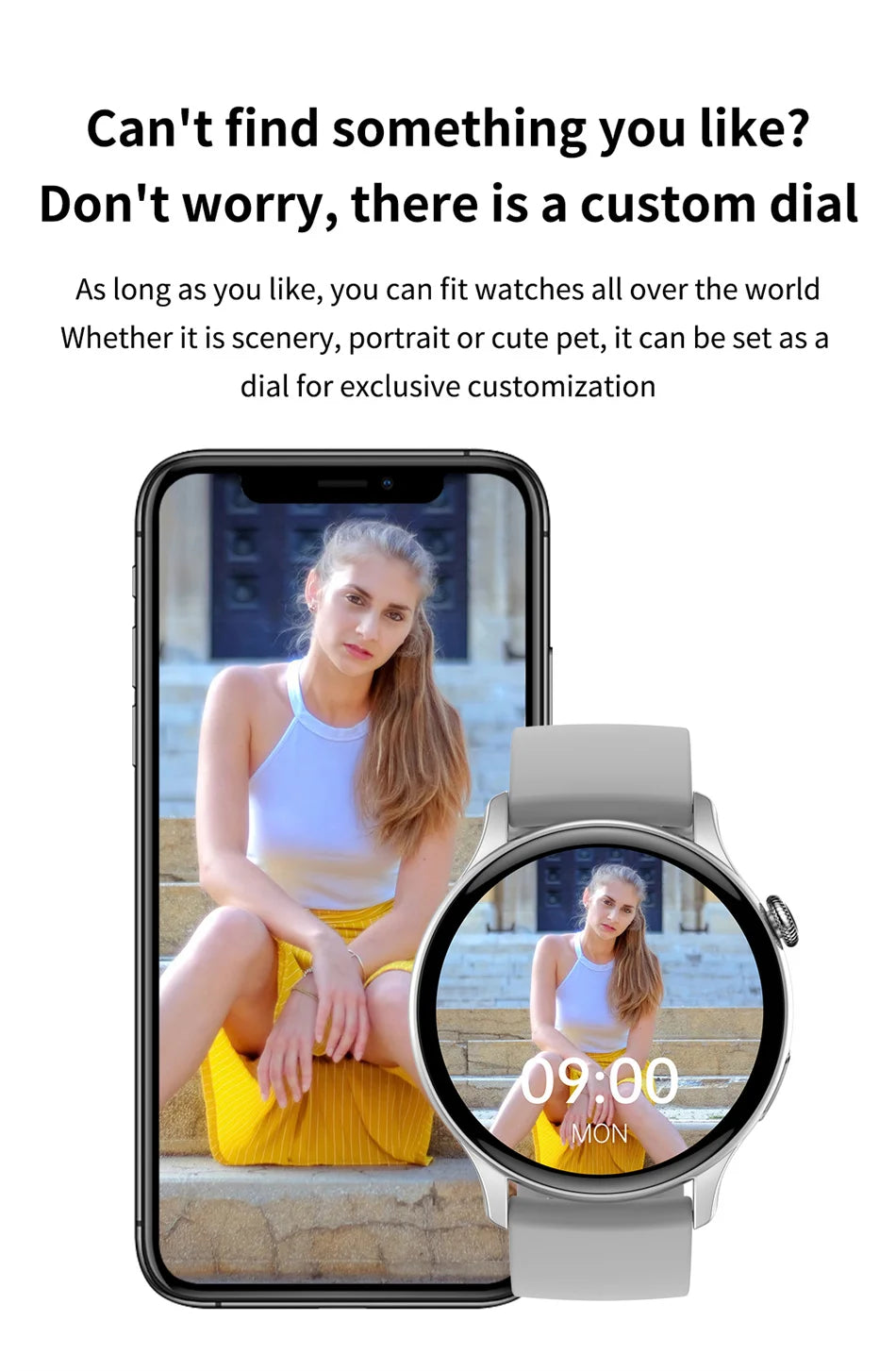 2024 New NFC Smart Watch Ladies 466*466 HD Screen Health Tracker Sports Voice Bluetooth Call Smartwatch Women For Huawei Xiaomi