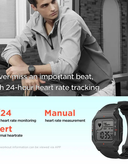 Load image into Gallery viewer, Amazfit Neo Smart Watch Heart Rate Monitoring And Sleep Monitoring 5ATM Waterproof Sport Watch Bluetooth 5.0 95New No Box
