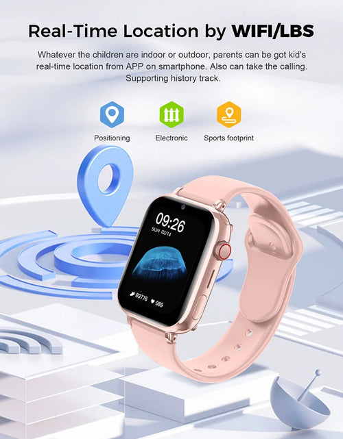 Load image into Gallery viewer, Xiaomi Mijia Kids 4G Smart Watch SOS GPS Location Tracker Video Call Chat Camera Sim Card Waterproof Smartwatch for Children
