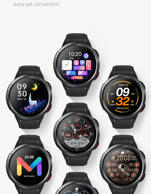 Load image into Gallery viewer, Mibro GS Smartwatch GPS Positioning 460mAh Battery AOD 1.43Inch AMOLED HD Screen 5ATM Waterproof Sport Men Women Smart Watch
