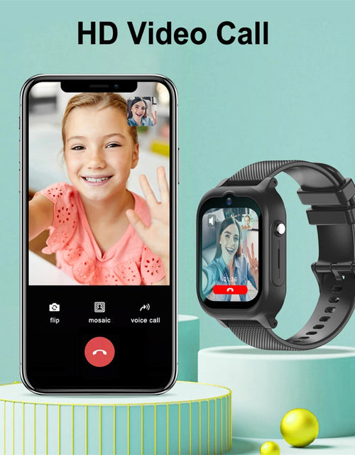 Load image into Gallery viewer, Children Smart Watch Waterproof 4G Kids Smartwatch SIM card GPS LBS WIFI Location Video Call SOS Wristwatches For Boy Girl Gift
