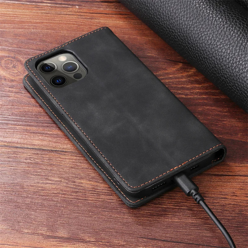 Mi 11Lite Suction Cup Case For Xiaomi 11 Lite 5G NE Leather Stand Book Cover For Xiaomi 11T Pro MI 11X Pro Etui Phone Flip Cases