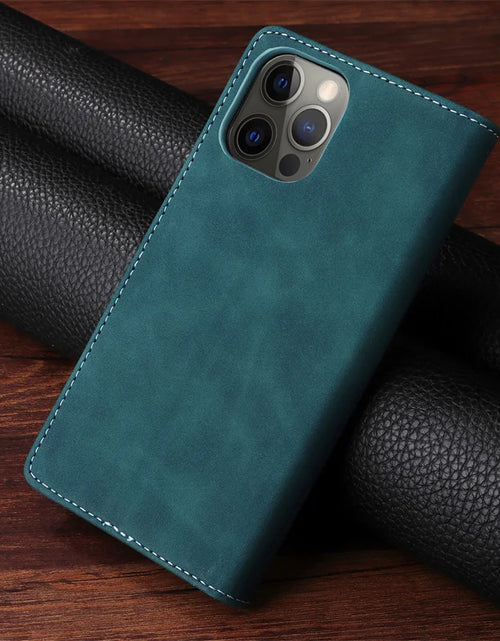 Load image into Gallery viewer, Mi 11Lite Suction Cup Case For Xiaomi 11 Lite 5G NE Leather Stand Book Cover For Xiaomi 11T Pro MI 11X Pro Etui Phone Flip Cases
