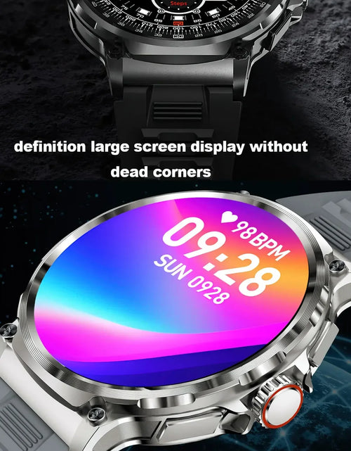 Load image into Gallery viewer, Lenovo New 1.85-inch ultra HD smartwatch, GPS track, HD Bluetooth call; 710 mah large battery 400+ dial, suitable for Huawei
