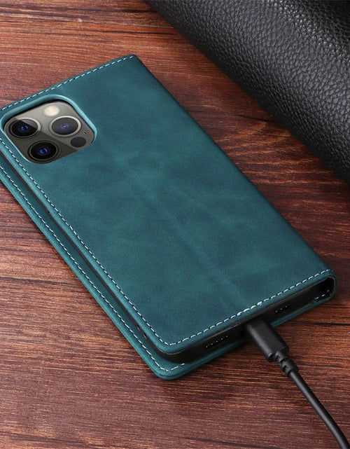 Load image into Gallery viewer, Mi 11Lite Suction Cup Case For Xiaomi 11 Lite 5G NE Leather Stand Book Cover For Xiaomi 11T Pro MI 11X Pro Etui Phone Flip Cases
