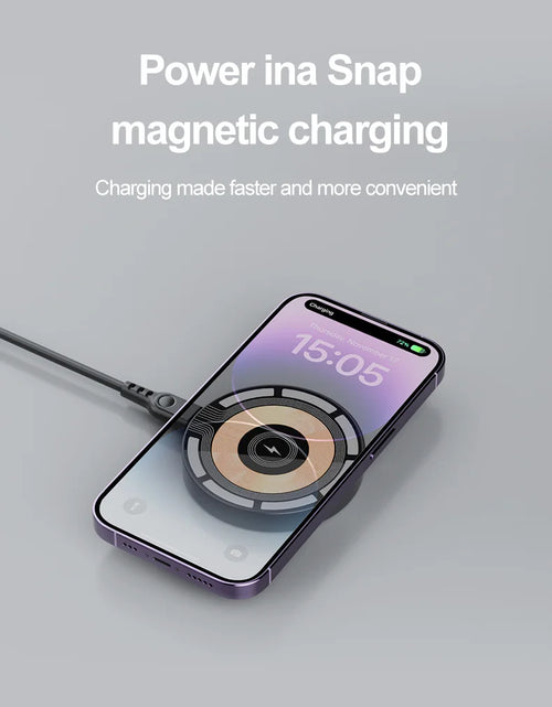 Load image into Gallery viewer, 30W Magnetic Wireless Charger For iPhone 15 14 13 12 Pro Max Fast Wireless Charging Pad Ultra Thin Phone Chargers Holder Stand
