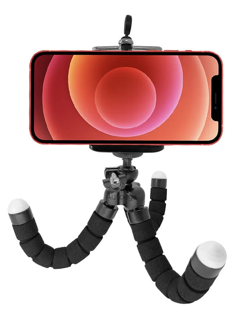 Load image into Gallery viewer, Mobile Cell Phone Holder Flexible Octopus Tripod Stand Sponge Lazy Deformation Remote Controller Bluetooth Photo Accessories
