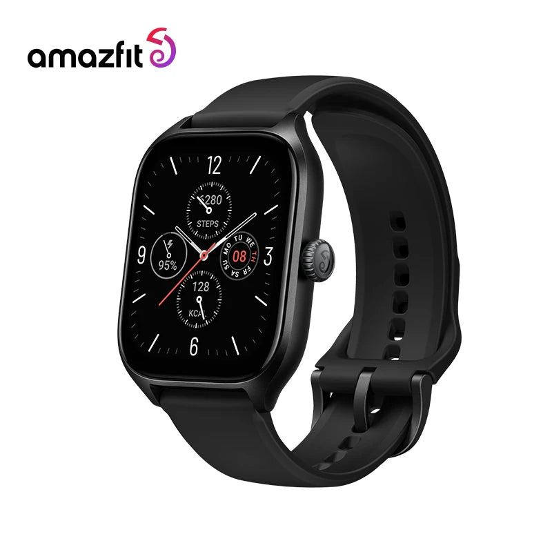 New Amazfit GTS 4 Large AMOLED Display 43mm Smartwatch 150+ Sports Modes Smart Watch Bluetooth Phone Calls For Android IOS