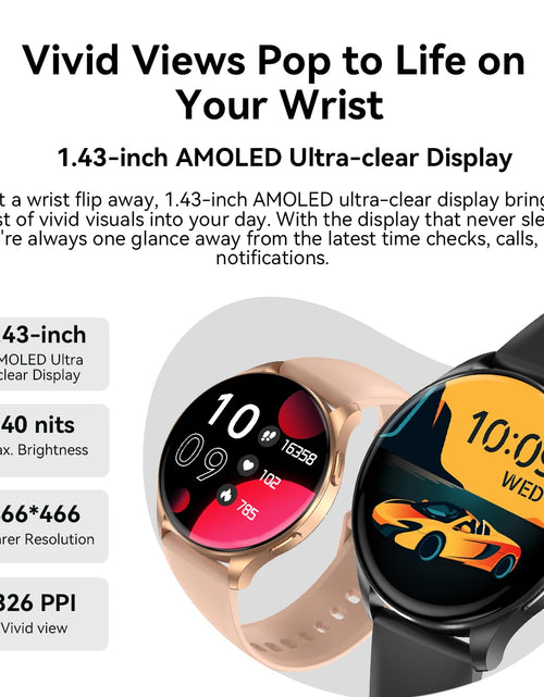 Load image into Gallery viewer, OSCAL Blackview 2024 Smartwatch X20 AMOLED Display Watch Hi-Fi Bluetooth Phone Calls Health and Fitness Tracking for IOS Android
