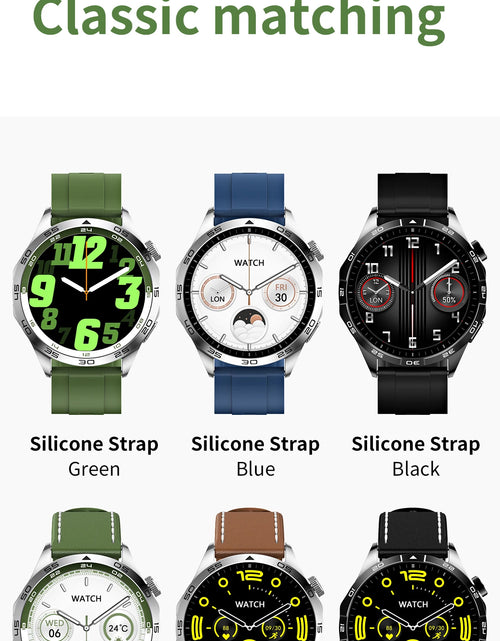 Load image into Gallery viewer, 2024 New For Huawei Xiaomi GT4 Pro Smart Watch Men NFC GPS Tracker AMOLED 466*466 HD Screen Heart Rate Bluetooth Call SmartWatch
