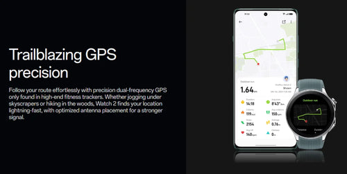 Load image into Gallery viewer, Global Version OnePlus Watch 2 Smart Watch Snapdragon W5 2GB 32GB 1.43&#39;&#39; AMOLED Display Google Wear OS 4 Dual Frequency GPS NFC
