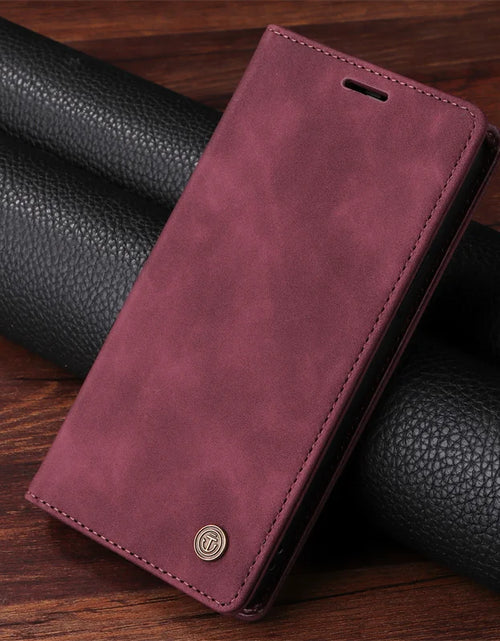 Load image into Gallery viewer, Mi 11Lite Suction Cup Case For Xiaomi 11 Lite 5G NE Leather Stand Book Cover For Xiaomi 11T Pro MI 11X Pro Etui Phone Flip Cases
