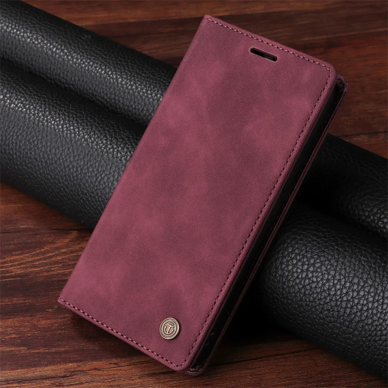 Mi 11Lite Suction Cup Case For Xiaomi 11 Lite 5G NE Leather Stand Book Cover For Xiaomi 11T Pro MI 11X Pro Etui Phone Flip Cases