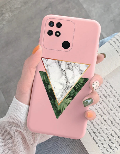 Load image into Gallery viewer, Marble Pattern Phone Case For Redmi 10C 10 C Protective Cover Case Pink Gold Marble Soft Silicone Funda For Xiaomi Redmi 10C
