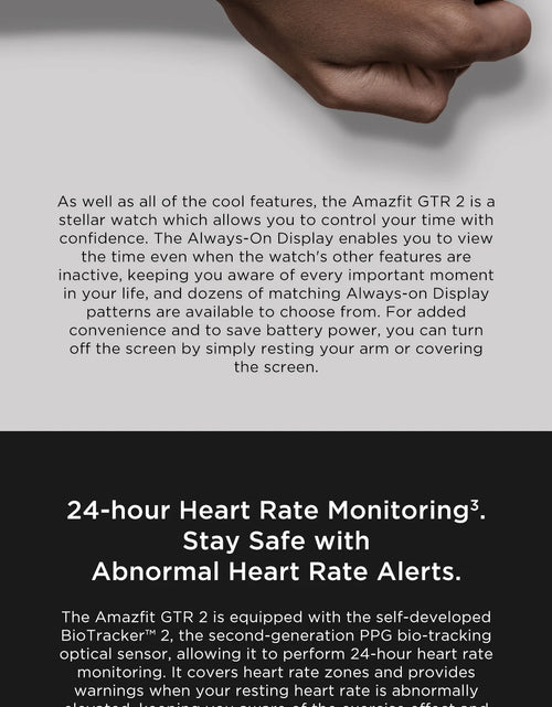 Load image into Gallery viewer, [New Version] Amazfit GTR 2 Smartwatch 46mm Alexa Built-in Curved Bezel-less Design Ultra-long Battery Life Smart Watch
