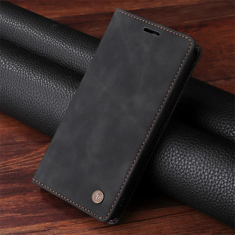 Mi 11Lite Suction Cup Case For Xiaomi 11 Lite 5G NE Leather Stand Book Cover For Xiaomi 11T Pro MI 11X Pro Etui Phone Flip Cases