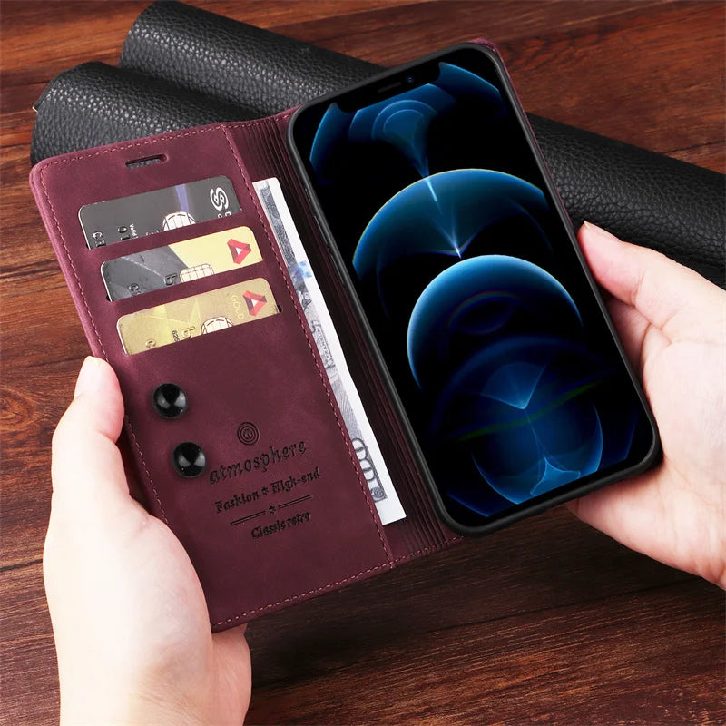 Mi 11Lite Suction Cup Case For Xiaomi 11 Lite 5G NE Leather Stand Book Cover For Xiaomi 11T Pro MI 11X Pro Etui Phone Flip Cases