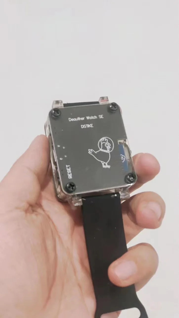 DSTIKE Watch SE  Deauther & Bad USB Watch Amazing Deauther ESP8266