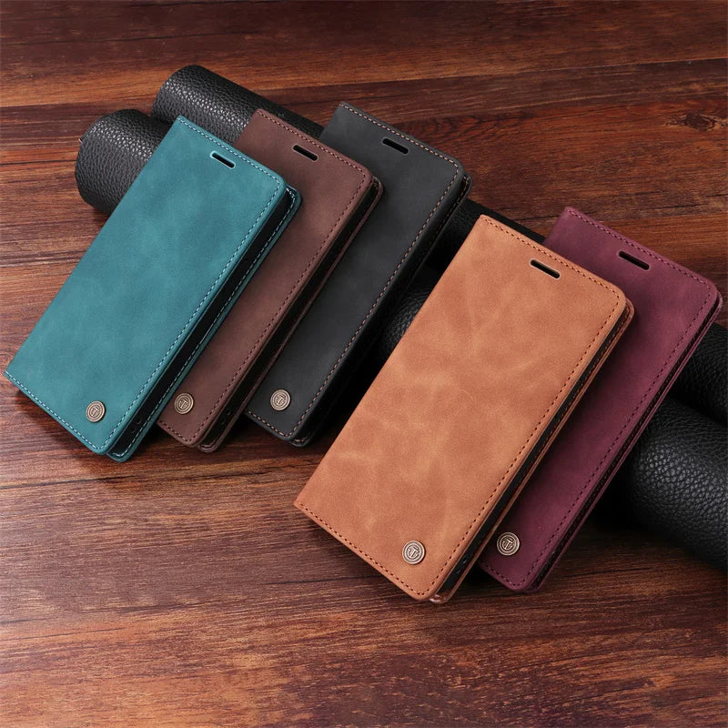 Mi 11Lite Suction Cup Case For Xiaomi 11 Lite 5G NE Leather Stand Book Cover For Xiaomi 11T Pro MI 11X Pro Etui Phone Flip Cases