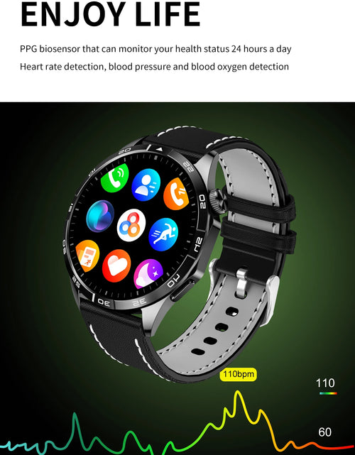 Load image into Gallery viewer, 2024 New For Huawei Xiaomi GT4 Pro Smart Watch Men NFC GPS Tracker AMOLED 466*466 HD Screen Heart Rate Bluetooth Call SmartWatch
