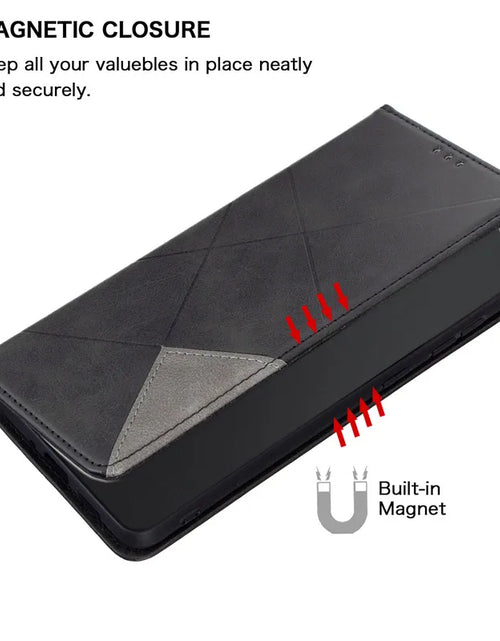 Load image into Gallery viewer, On For Redmi Note 12S Case Magnetic Wallet Leather Flip Phone Cover For Xiaomi Redmi 12 Note 12 Turbo Note 12 Pro 5G Coque Funda
