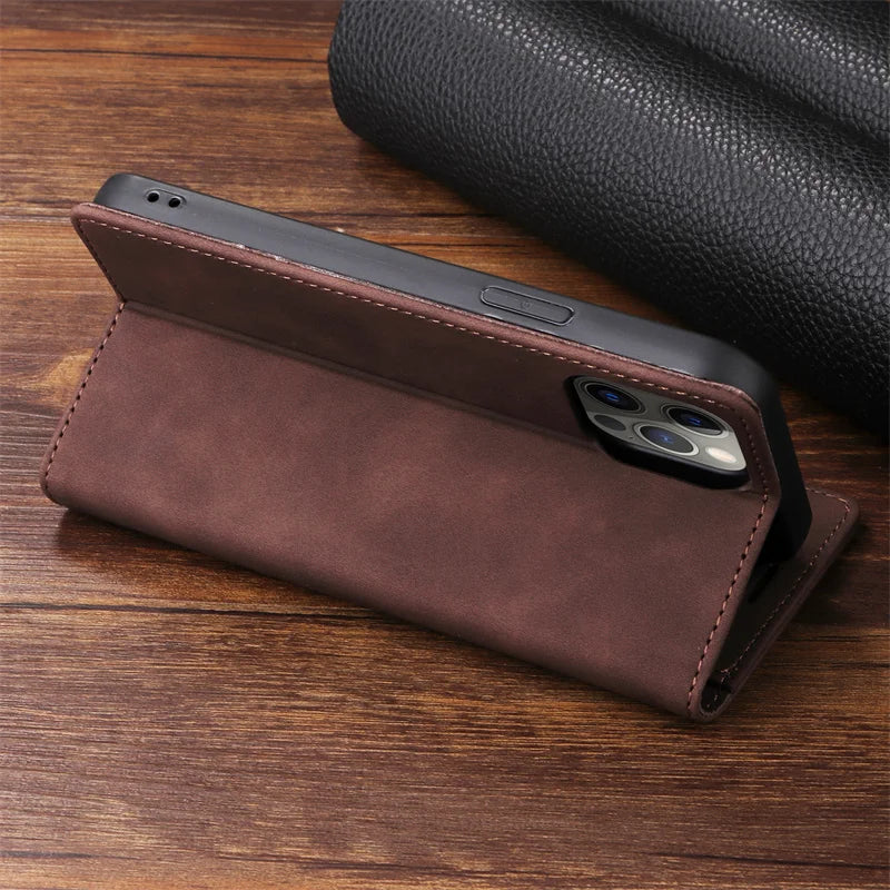 Mi 11Lite Suction Cup Case For Xiaomi 11 Lite 5G NE Leather Stand Book Cover For Xiaomi 11T Pro MI 11X Pro Etui Phone Flip Cases