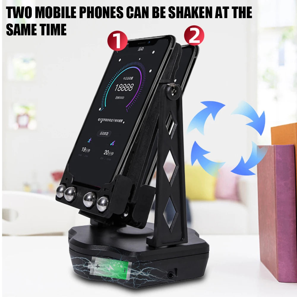 Automatic Swing Shake Phone Safety Wiggler Bracket Device Record Motion Brush Step Support Stand Pedometer Holder Accessories