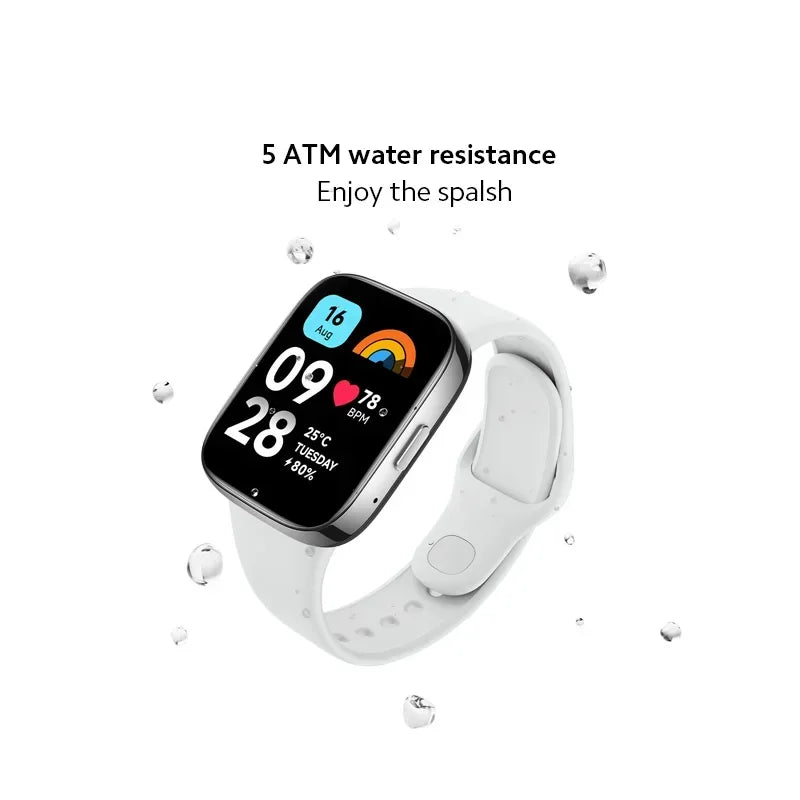 [World Premiere] Global Version Xiaomi Redmi Watch 3 Active Bluetooth Call 12 Days Battery 1.83'' LCD Display 5ATM Waterproof