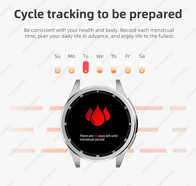 JS Watch 6 Max Classic AMOLED Smart Watch Men Women Rotating Bezel Heart Rate Blood Pressure Compass Sport Modes Smartwatch New