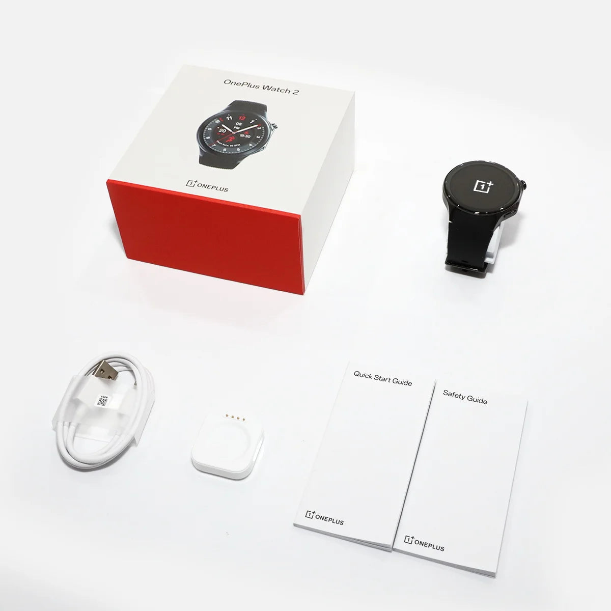 OnePlus Watch 2 Global Version Smart Watch Snapdragon W5 2GB 32GB 1.43'' AMOLED Display Google Wear OS 4 Dual Frequency GPS NFC