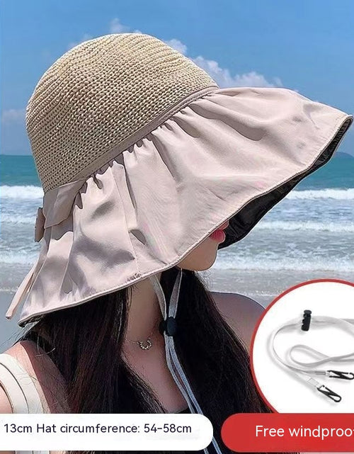 Load image into Gallery viewer, UV Protection Face Folding Hat
