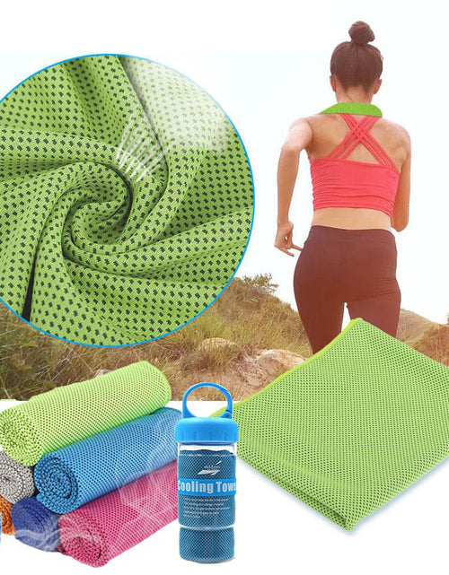 Load image into Gallery viewer, Microfiber Rapid Cooling Sport Towel
