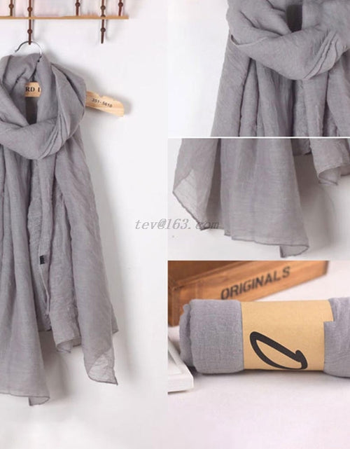 Load image into Gallery viewer, Women&#39;s Long Scarf Wrap
